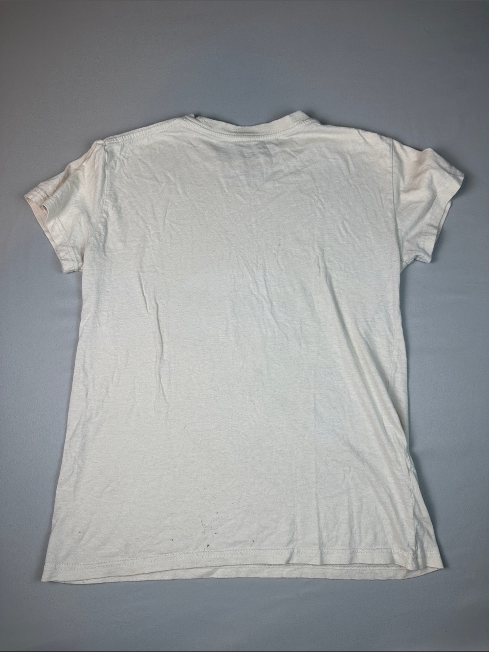 Rolling Stones Music White Shirt Red Lips Blue Star Tongue - Picture 6 of 6